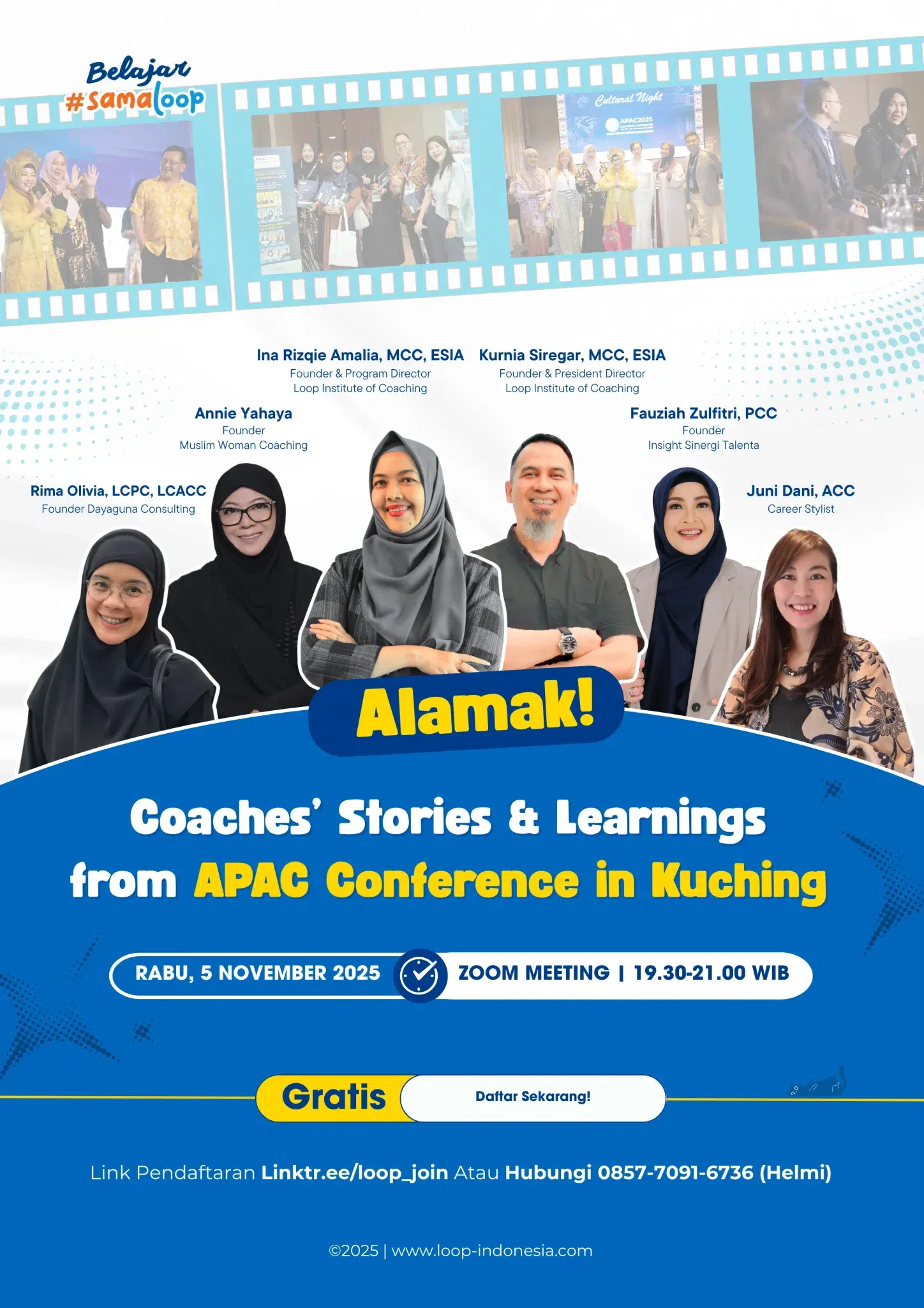 Coaches’ Stories & Learnings from APAC Conference in Kuching