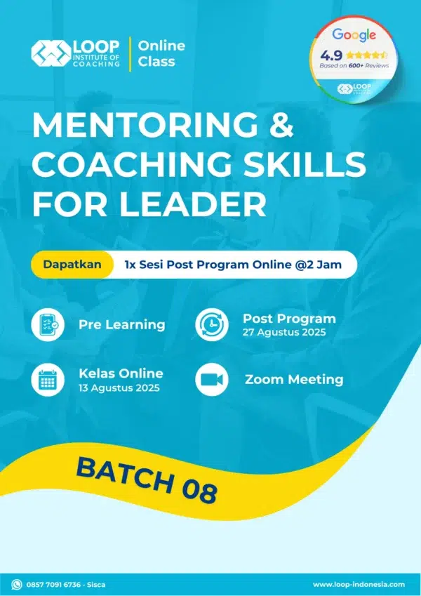 Mentoring Coaching Skills for Leader Batch 8