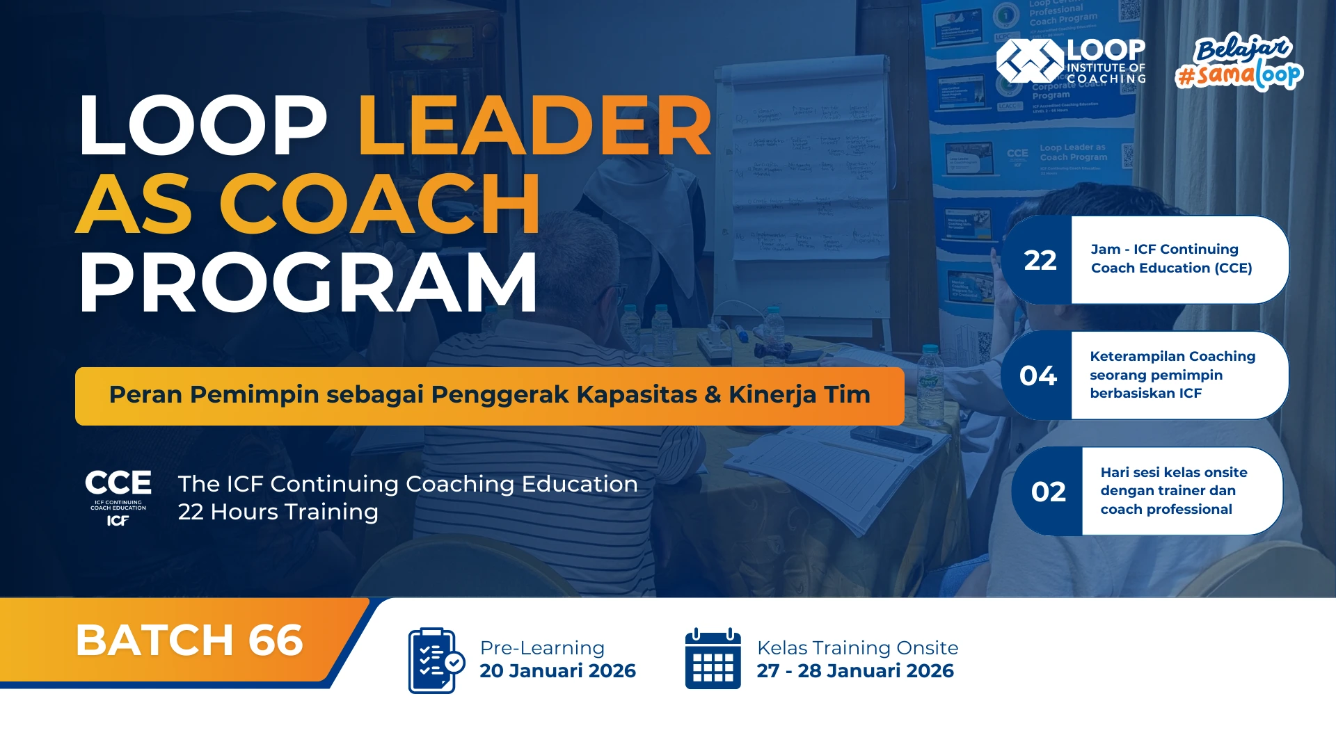Loop Leader as Coach Batch 66