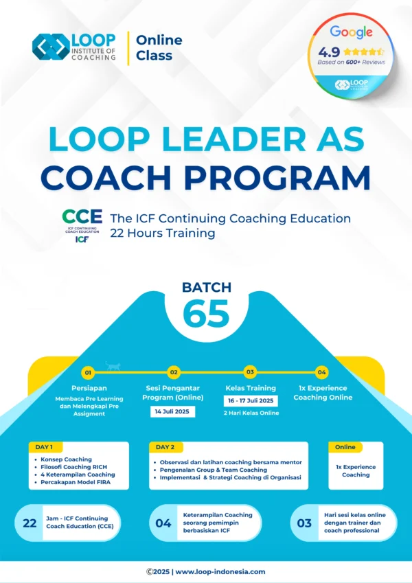 Leader as Coach Batch 65