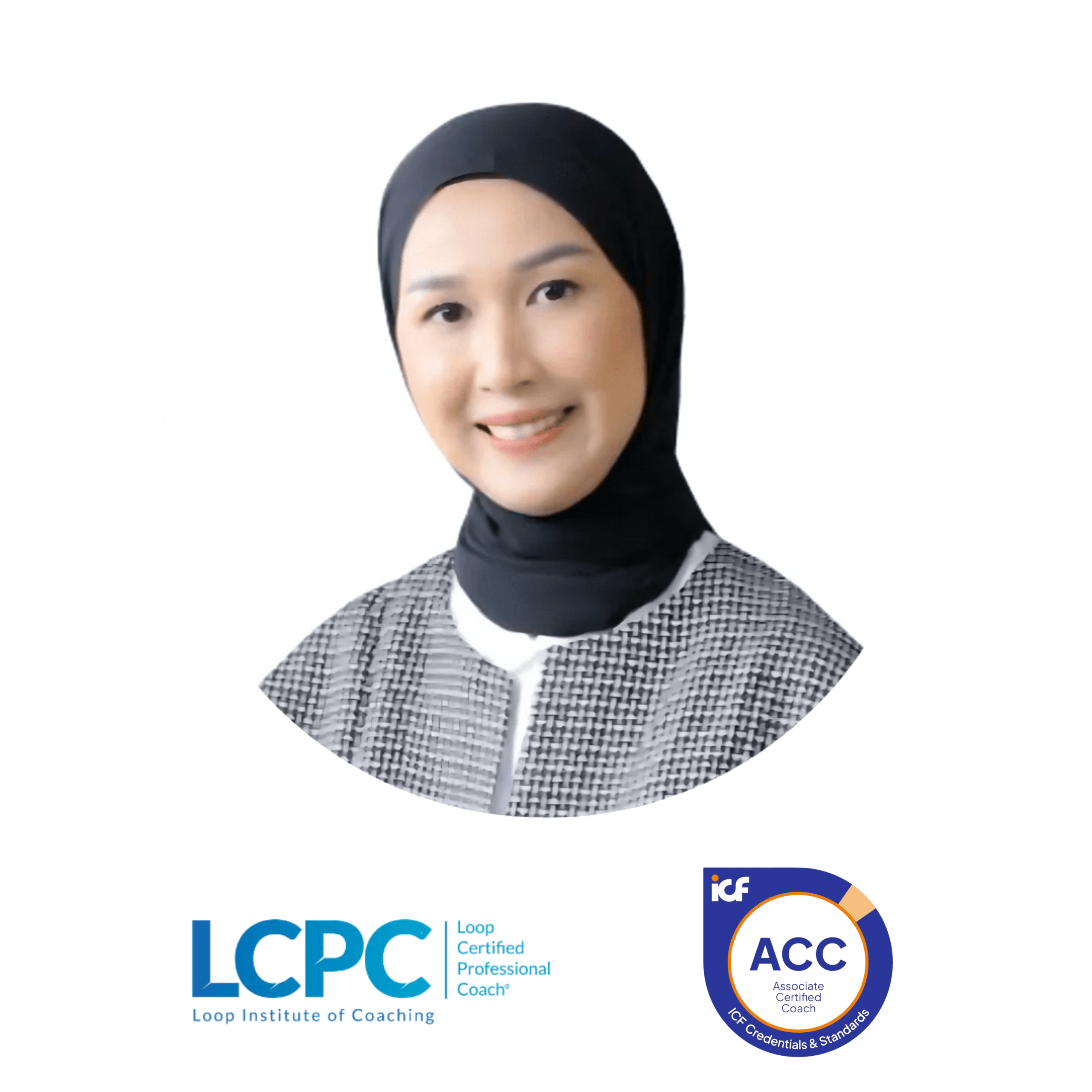 Karatyaning Lintang, ACC ICF Associate Certified Coach Loop Certiﬁed Professional Coach Corporate Coach Loop Associate Coach
