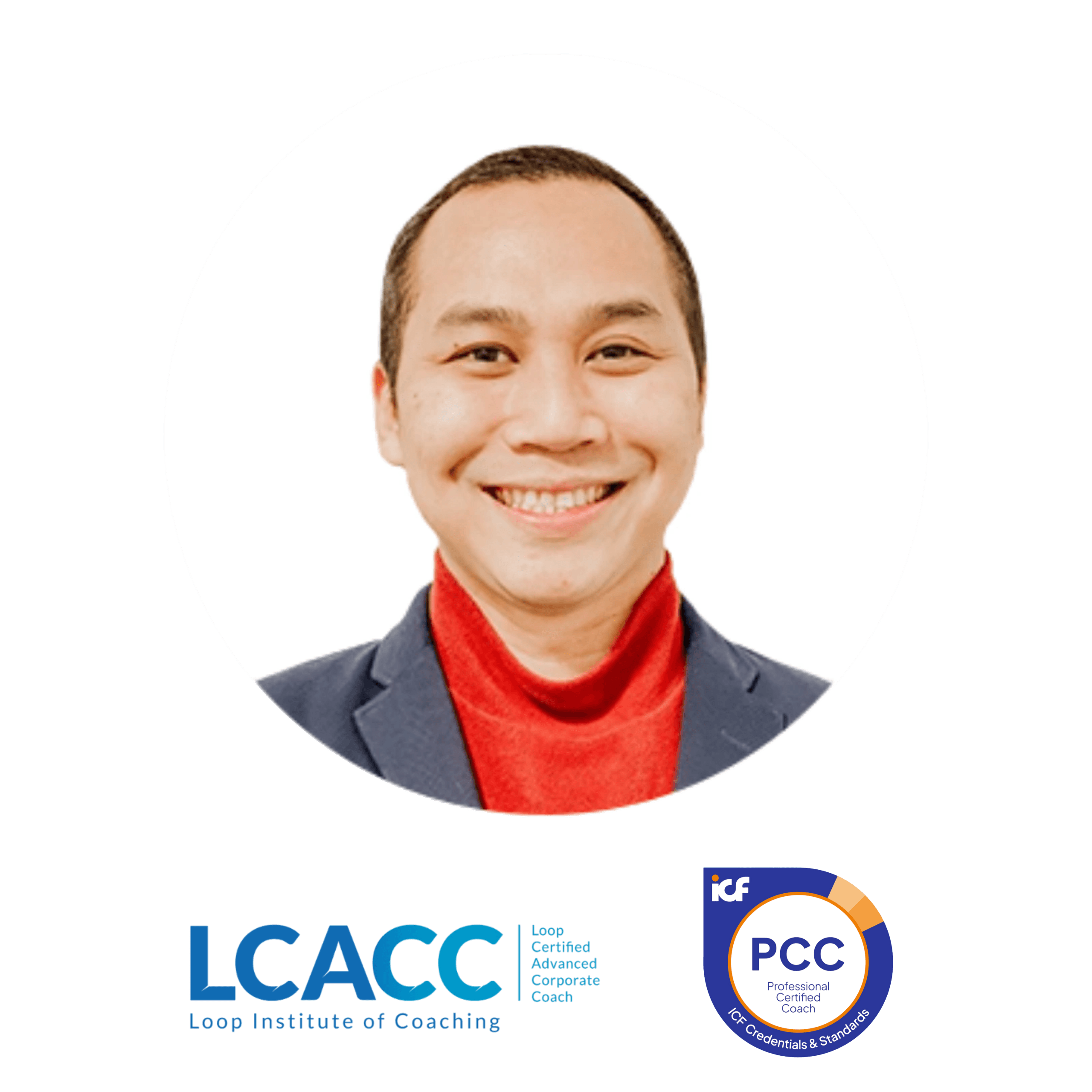 Sigap Pambingkas, PCC ICF Professional Certified Coach Loop Certified Advanced Corporate Coach Self Discovery Coach Loop Associate Coach