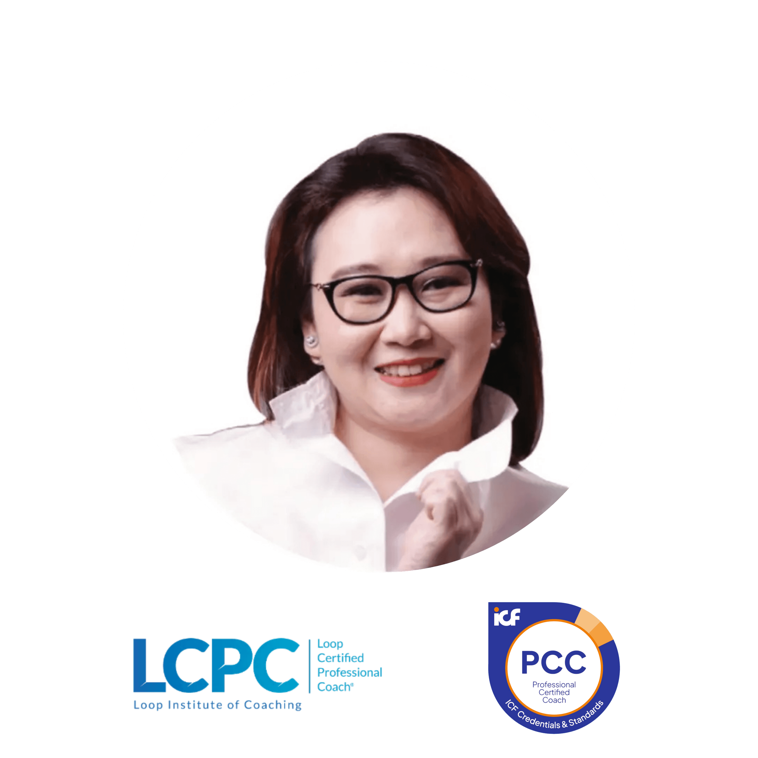 Adeline Chitranegara, PCC ICF Professional Certified Coach Loop Certiﬁed Professional Coach Leadership, Habit & Potential Coach Loop Associate Coach