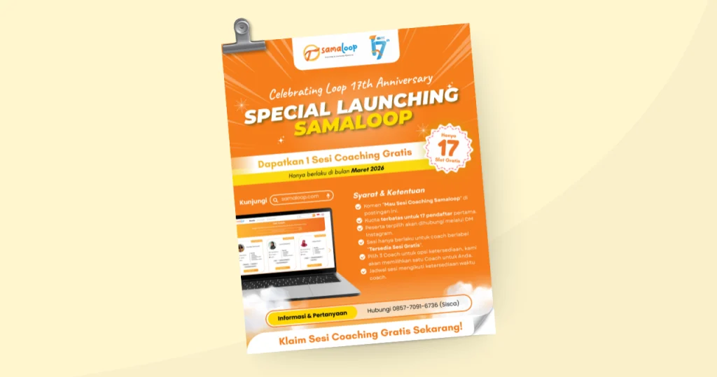 Direktori Coach #samaloop: Menghubungkan Coach Profesional dengan Masyarakat Indonesia