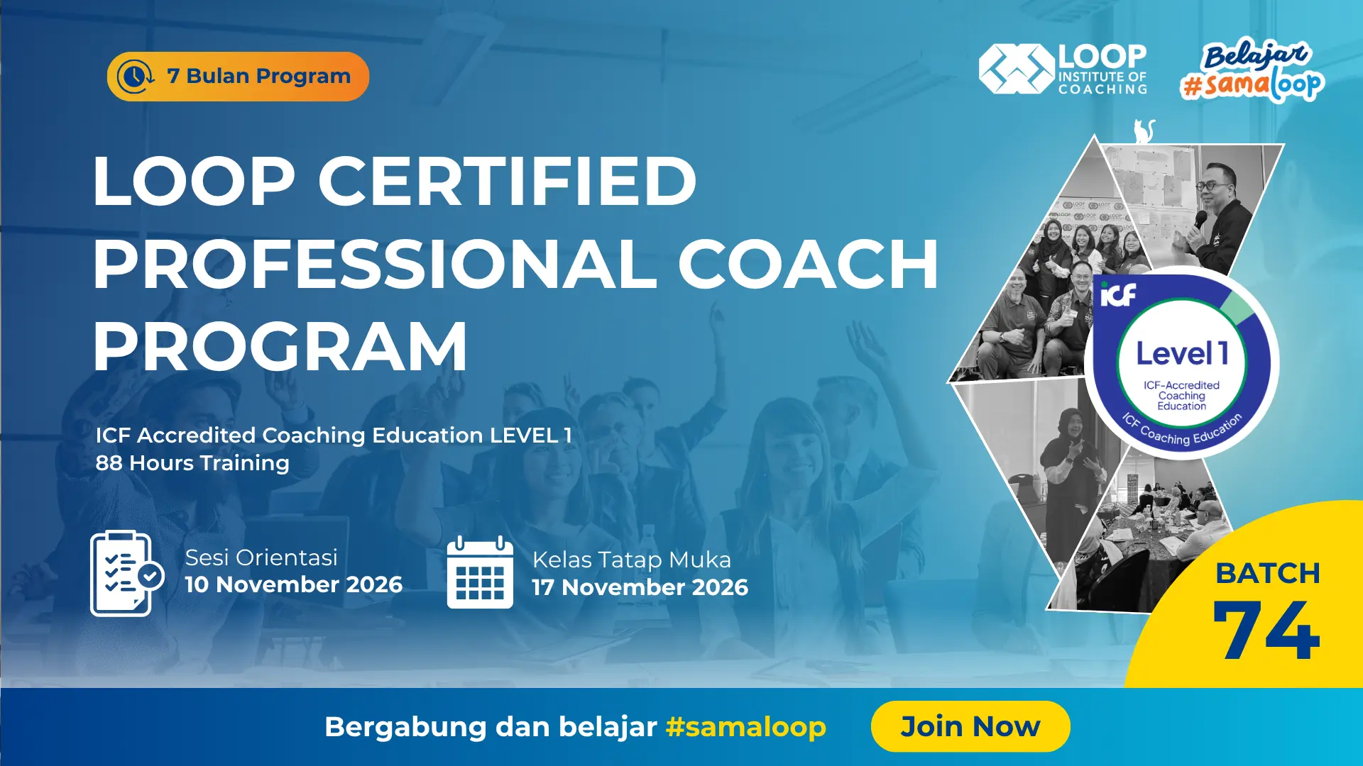 Loop Certified Professional Coach Batch 74